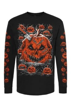 Possessed Pumpkin Patch T-shirt 20 Possessed Pumpkin Patch T-shirt -Vampirefreaks Sale Store pumpkinLongsleeve
