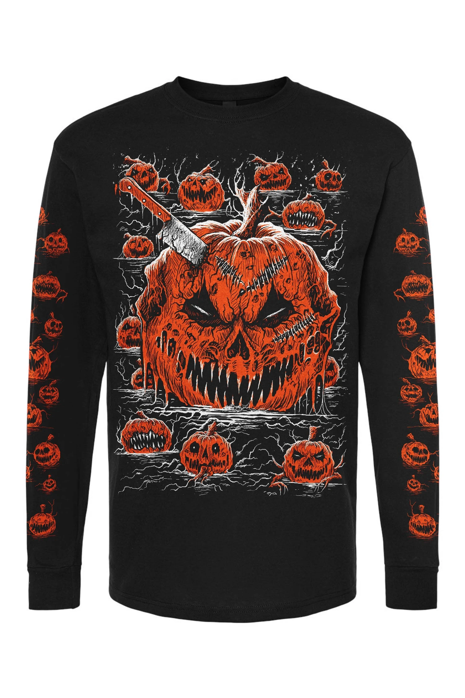 Possessed Pumpkin Patch T-shirt 5 Possessed Pumpkin Patch T-shirt - Image 5