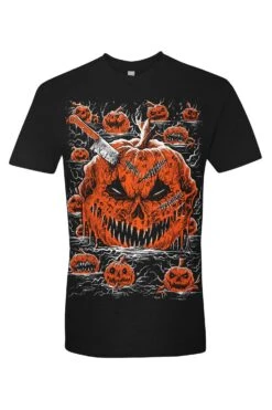 Possessed Pumpkin Patch T-shirt 21 Possessed Pumpkin Patch T-shirt -Vampirefreaks Sale Store pumpkinMensTee