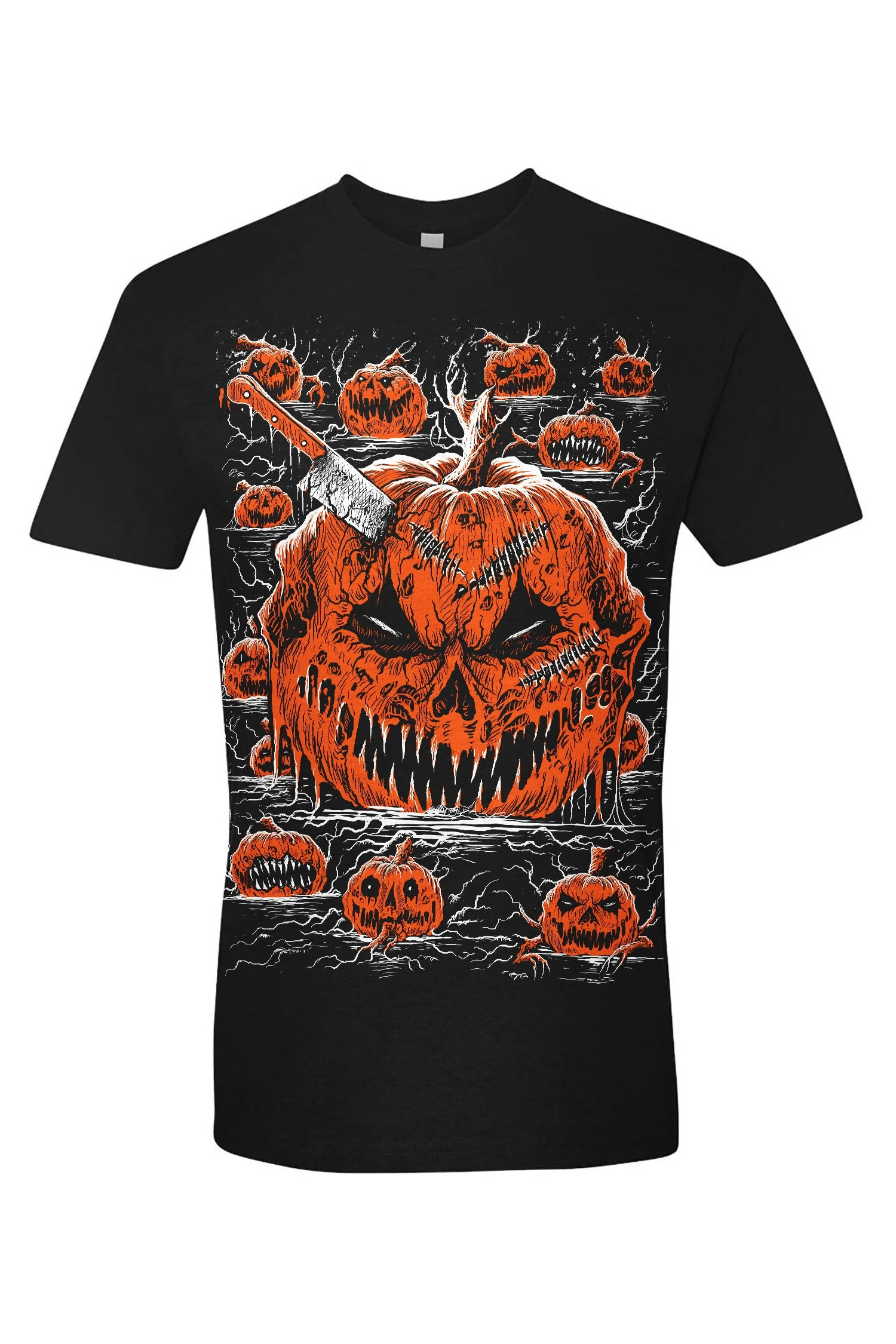 Possessed Pumpkin Patch T-shirt 6 Possessed Pumpkin Patch T-shirt - Image 6