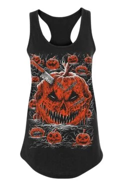 Possessed Pumpkin Patch T-shirt 24 Possessed Pumpkin Patch T-shirt -Vampirefreaks Sale Store pumpkinRacerback