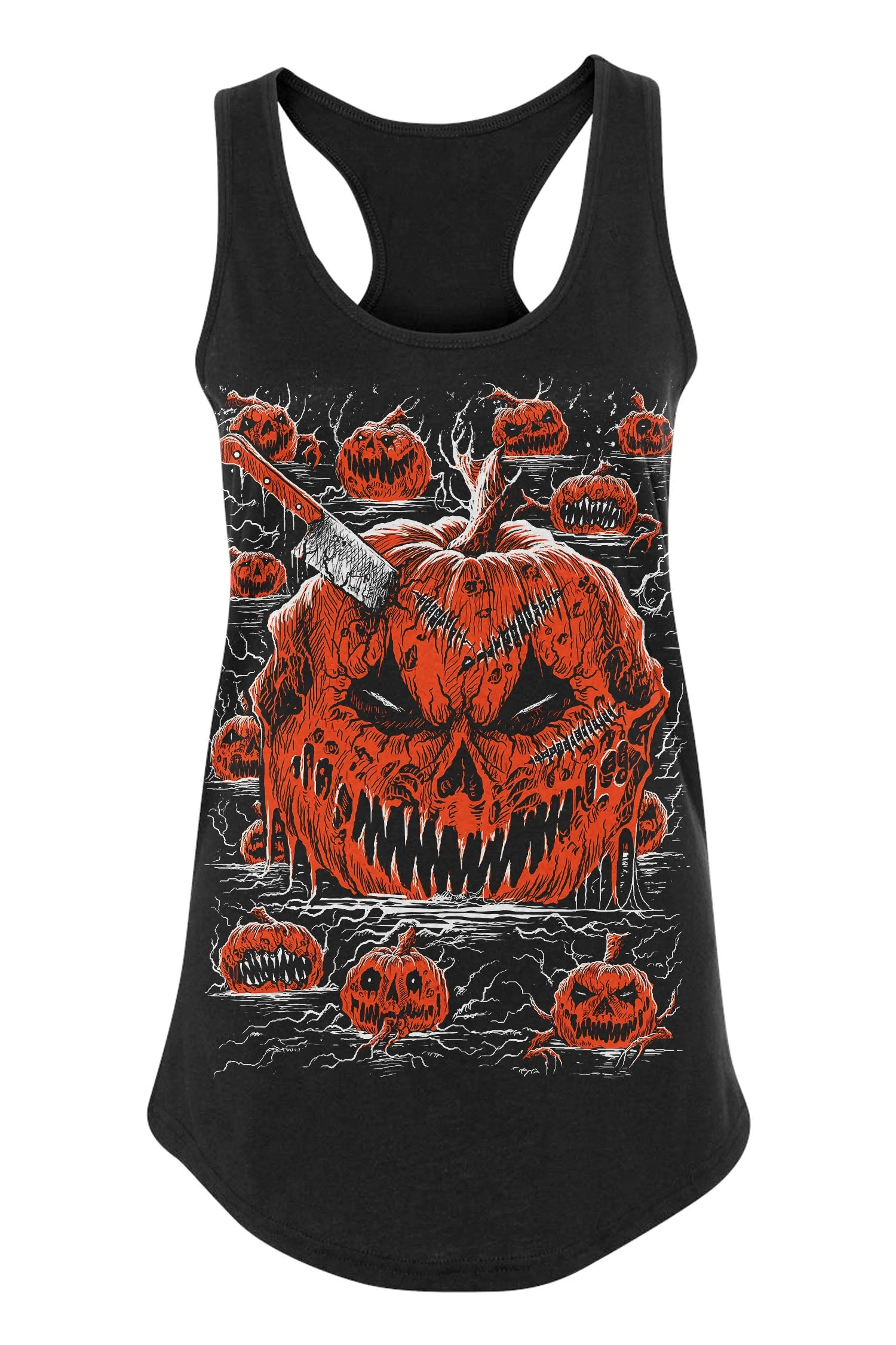 Possessed Pumpkin Patch T-shirt 9 Possessed Pumpkin Patch T-shirt - Image 9