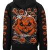 Possessed Pumpkin Patch Hoodie W/ Pumpkin Sleeves