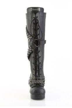 Furiosa Spiked Lace-Up Bullet Boots [GOTHICA-108] -Vampirefreaks Sale Store punk boots 7695c3dc 8878 4f6c 8891 3363fd90a48e
