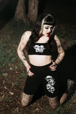 Revenge In Carnage Sports Bra -Vampirefreaks Sale Store punk bralette cdf5f9a3 66a8 4787 bfeb ddf471d0d46a