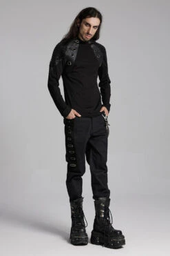 Morpheus Metal Hardware Pants -Vampirefreaks Sale Store punk clothes 710f2b1f 899b 4894 af98 b01a2d86aa18