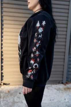 Merry Krampus Sweatshirt -Vampirefreaks Sale Store punk clothes edd99099 5485 4f66 a71b 7343d41102e0