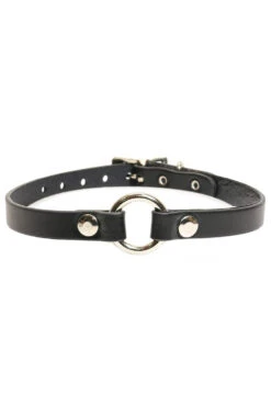 Bloodbound O-Ring Choker [Genuine Leather]
