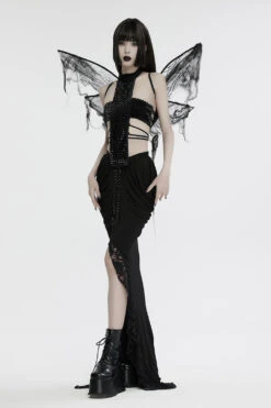 Hallowed Be Gothic Cross Halterneck Top 12 Hallowed Be Gothic Cross Halterneck Top -Vampirefreaks Sale Store punk fairy wings 41d2a398 979b 4f7c 8684 d2e166bebe46