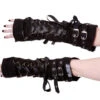 Poizen Orchid Armwarmers -Vampirefreaks Sale Store punk gloves
