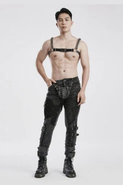 War Rig Heavy-Duty Chain Harness -Vampirefreaks Sale Store punk harness 1f848dd6 110f 4787 a53f 62fabf4712fe