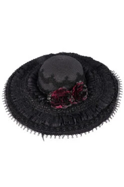 Mourning Hour Floppy Goth Hat -Vampirefreaks Sale Store punk hat e14d7133 af08 4805 a232 0ba9b65deb25
