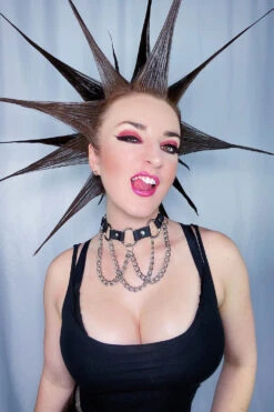 Malevolent Layered Chain Choker -Vampirefreaks Sale Store punk necklace f2c816d4 bb3c 4ba5 aaeb a72067773076