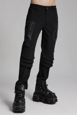 Black Pill Armored Moto Pants
