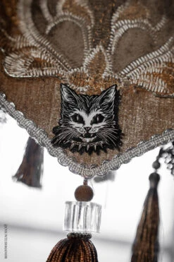 Punk Rock Kitty Enamel Pin -Vampirefreaks Sale Store punk pin