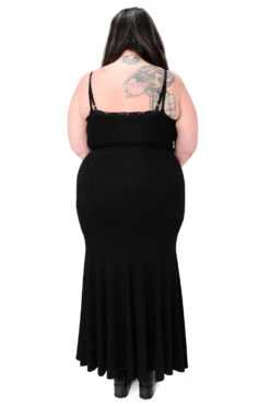 Isla Mermaid Maxi Skirt 15 Isla Mermaid Maxi Skirt -Vampirefreaks Sale Store punk plus size maxi dress