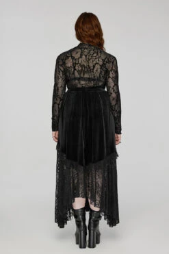 Nightfall Vampire Velvet Skirt -Vampirefreaks Sale Store punk rave clothes