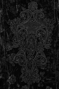 Rose Funeral Velvet Dress [Plus Size] -Vampirefreaks Sale Store punk rave goth dress