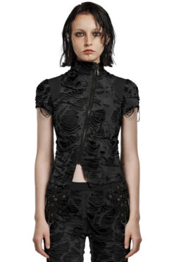 Wastelands Shredded Short Sleeve Shirt