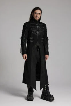 Rasputin Rivet Studded Trenchcoat 9 Rasputin Rivet Studded Trenchcoat -Vampirefreaks Sale Store punk rave 8228952d e05c 46b6 9429 b20fe58ae7e2