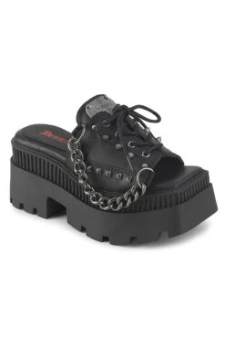 Wraithwalk Spiked Platform Sandals [Wrath-03]