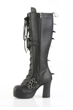 Furiosa Spiked Lace-Up Bullet Boots [GOTHICA-108] -Vampirefreaks Sale Store punk spike boots