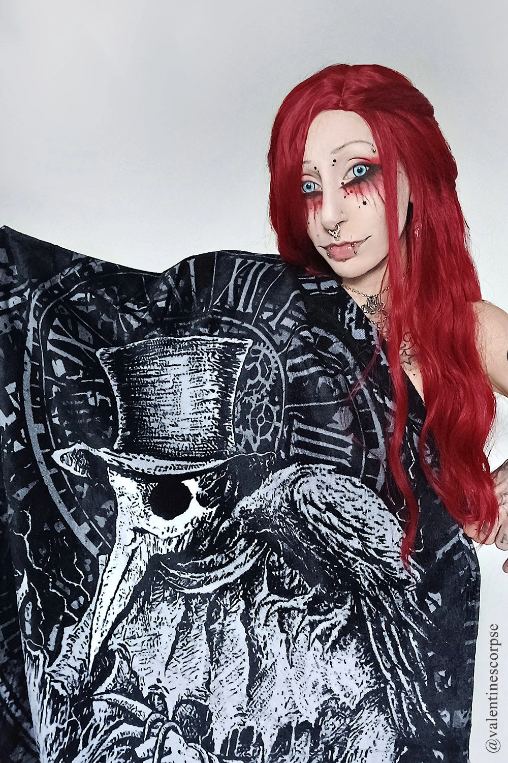 Plague Doctor Beach Towel 5 Plague Doctor Beach Towel - Image 5