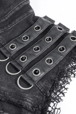 Undead Distressed Vest -Vampirefreaks Sale Store punk vest 2b274d35 83d6 4ca3 a90c 5201e7935fe3