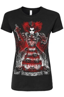 Let Them Eat Cake T-shirt -Vampirefreaks Sale Store queen of hearts womens tshirt ff5952e8 6c3b 49b6 b990 e0a168bded2d