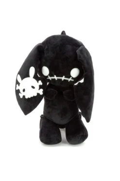 Black Naughty Bunny Stuffed Backpack