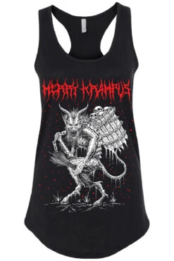 Merry Krampus T-shirt -Vampirefreaks Sale Store racerback tank black front resize 5855e9d8 6e6a 49fd ae1b 6a0c99cd630e