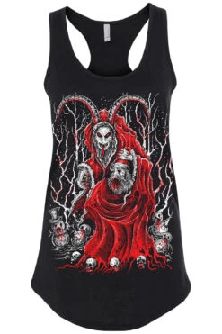 Krampus Killing Christmas T-shirt -Vampirefreaks Sale Store racerback tank black front resize e3ebba76 05ba 409c b5a5 d481eae5b245