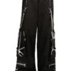 Tripp NYC Handcuff Pants [BLK/SILVER] -Vampirefreaks Sale Store rave black jeans 93542015 e3c6 40ed 8b4b d95e04d584f2