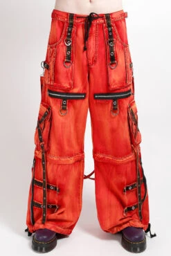 Tripp NYC X-Strap Zip Off Pants [Fire Wash]