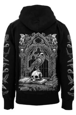 Quoth The Raven Hoodie [GRAY]