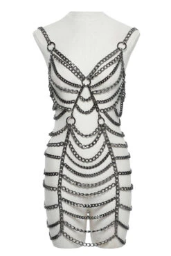 Calamity Chain Body Harness -Vampirefreaks Sale Store raver dress 44302f55 bdae 4480 99f9 717aa1bddead