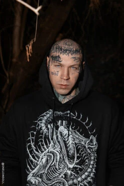 Alien Abduction Hoodie -Vampirefreaks Sale Store raver goth hoodie