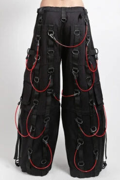 Tripp NYC Transfusion Pants [Black/Red] -Vampirefreaks Sale Store raver pants 58d74e4d ba8e 40a6 8339 42531767cafc
