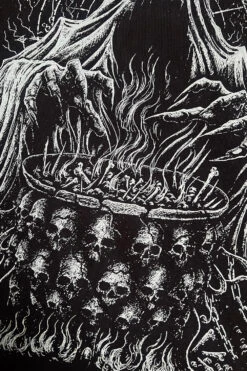 Reaper's Cauldron Hoodie [Gray] -Vampirefreaks Sale Store reaper shirt c3f859ea f709 4045 8a5c bcd76c04f2bd