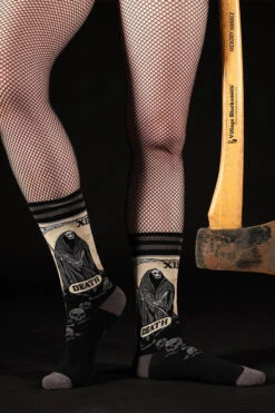Death Tarot Card Socks -Vampirefreaks Sale Store reaper socks 5608aa5f 5d4c 4b70 a0c0 c2b0a4a929de