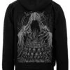 Reaper's Cauldron Hoodie [Gray] -Vampirefreaks Sale Store reapers cauldron gray hoodie back resize