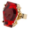 Elvira Coffin Jewel Red Ring