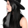 Cheyenne Hard Brim Hat -Vampirefreaks Sale Store ribbon hat