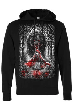 Little Dead Riding Hood Hoodie -Vampirefreaks Sale Store riding hood pullover hoodie resize