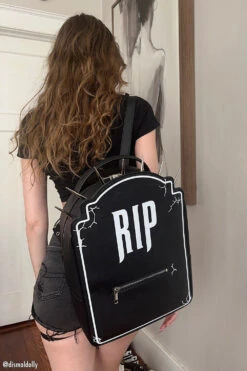 RIP Tombstone Backpack -Vampirefreaks Sale Store rip bag cf566186 d2b6 4492 aed7 b9a7736e28fe