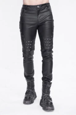 Studded Vegan Leather Pants -Vampirefreaks Sale Store rocker jeans c420c111 f0e8 4a3e 9674 274c16af0b1b