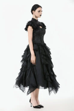 Ghost Waltz Ruffle Sleeve Top -Vampirefreaks Sale Store romantic top 3d09881d 1f7f 4ad7 aa35 bf256ae15723