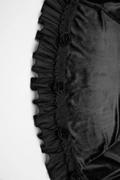 Midnight Spell Velvet Slip Dress [Black] -Vampirefreaks Sale Store rose dress 04d910f0 cd4d 4ab2 8779 9b7aee169b0e