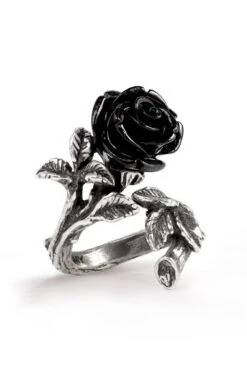 Alchemy Wild Black Rose Ring