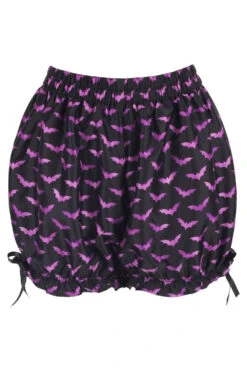 Purple Bats Crepe Bloomers